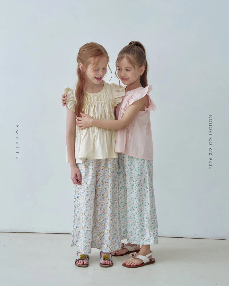 Rosette - Korean Children Fashion - #childofig - Saffron Pants