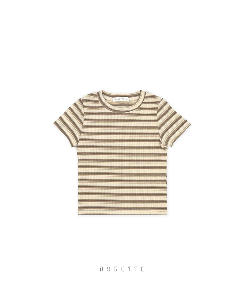 Rosette - Korean Children Fashion - #childofig - Line Tee - 11