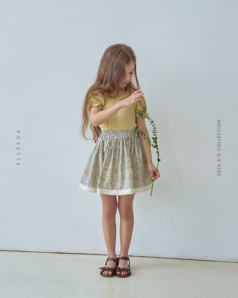 Rosette - Korean Children Fashion - #childofig - Blossom Tee - 7