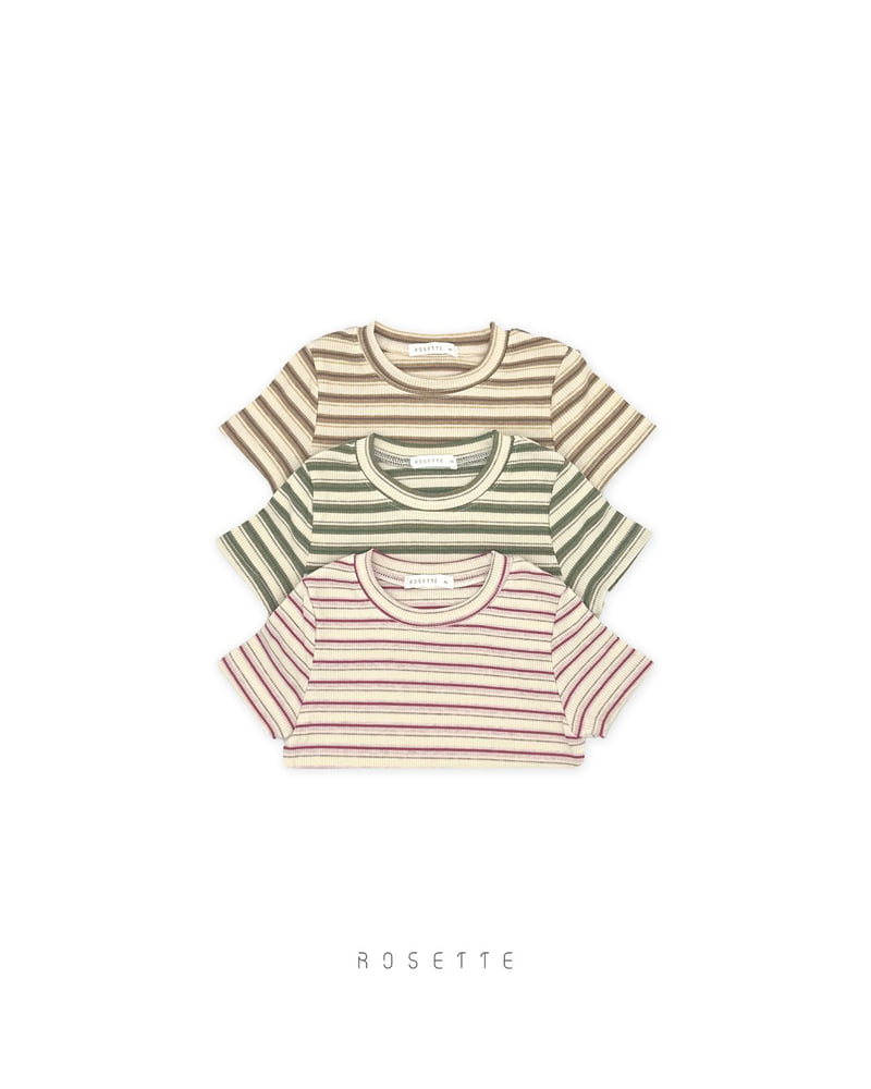 Rosette - Korean Children Fashion - #childrensboutique - Line Tee - 12
