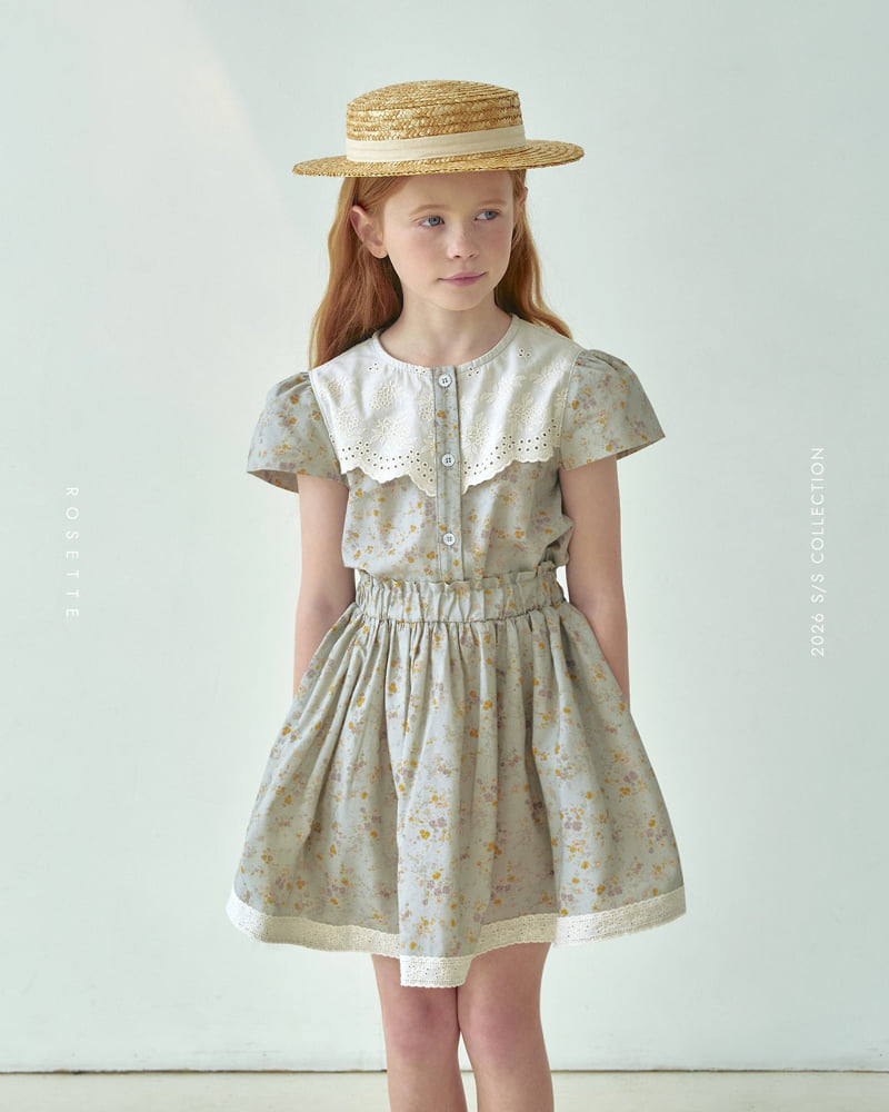 Rosette - Korean Children Fashion - #discoveringself - Romang Blouse - 4