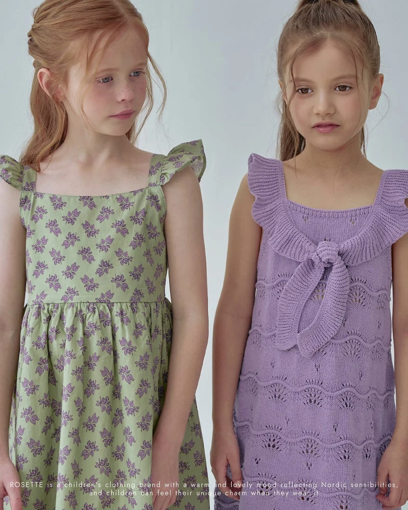 Rosette - Korean Children Fashion - #fashionkids - Lila One-piece - 12