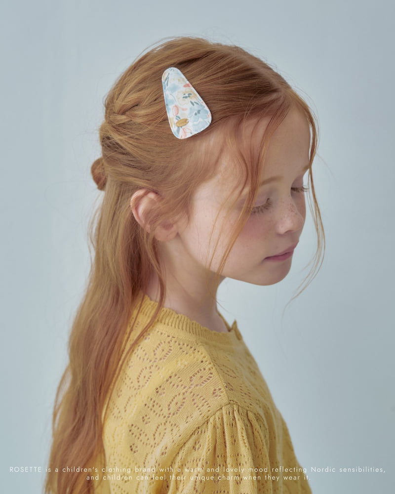 Rosette - Korean Children Fashion - #kidsshorts - Mari Hairpin Set - 12