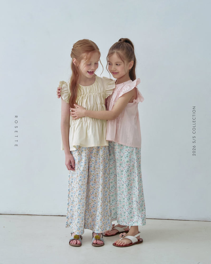 Rosette - Korean Children Fashion - #kidsshorts - Darling Blouse - 5