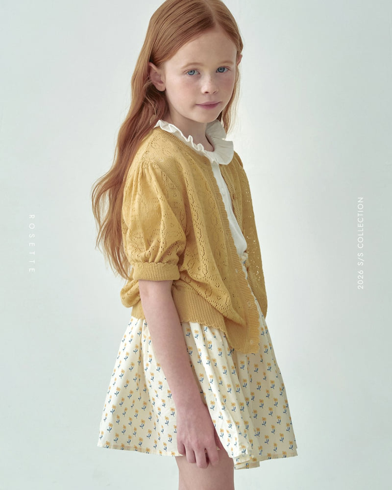 Rosette - Korean Children Fashion - #kidsshorts - Merry Skirt - 3
