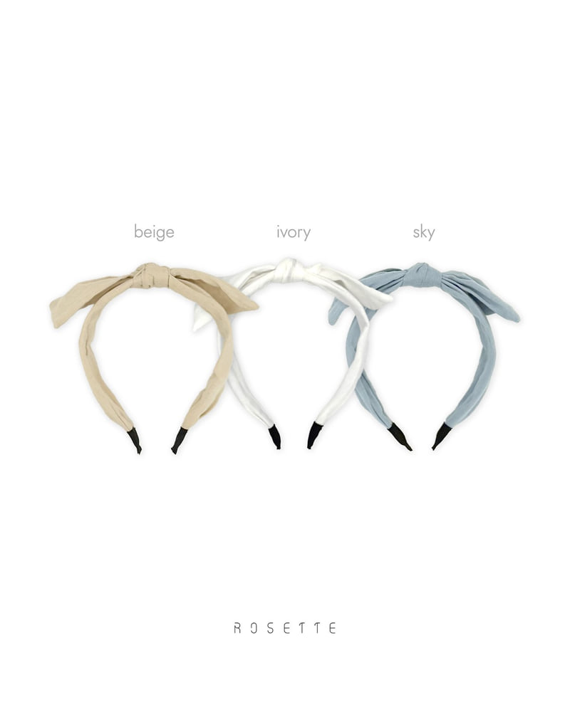 Rosette - Korean Children Fashion - #littlefashionista - Ribbon Hairband