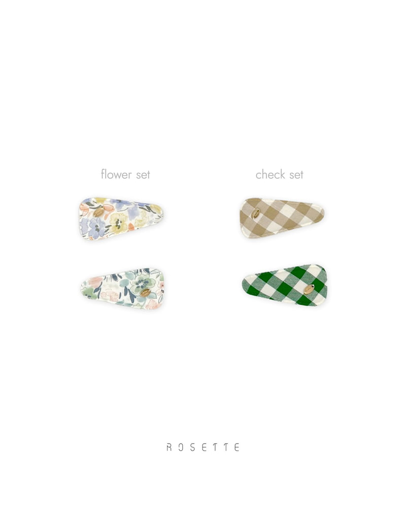 Rosette - Korean Children Fashion - #magicofchildhood - Mari Hairpin Set