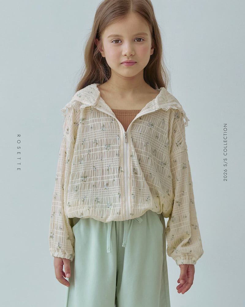 Rosette - Korean Children Fashion - #magicofchildhood - Rosy Lace Hooded Jumper - 7