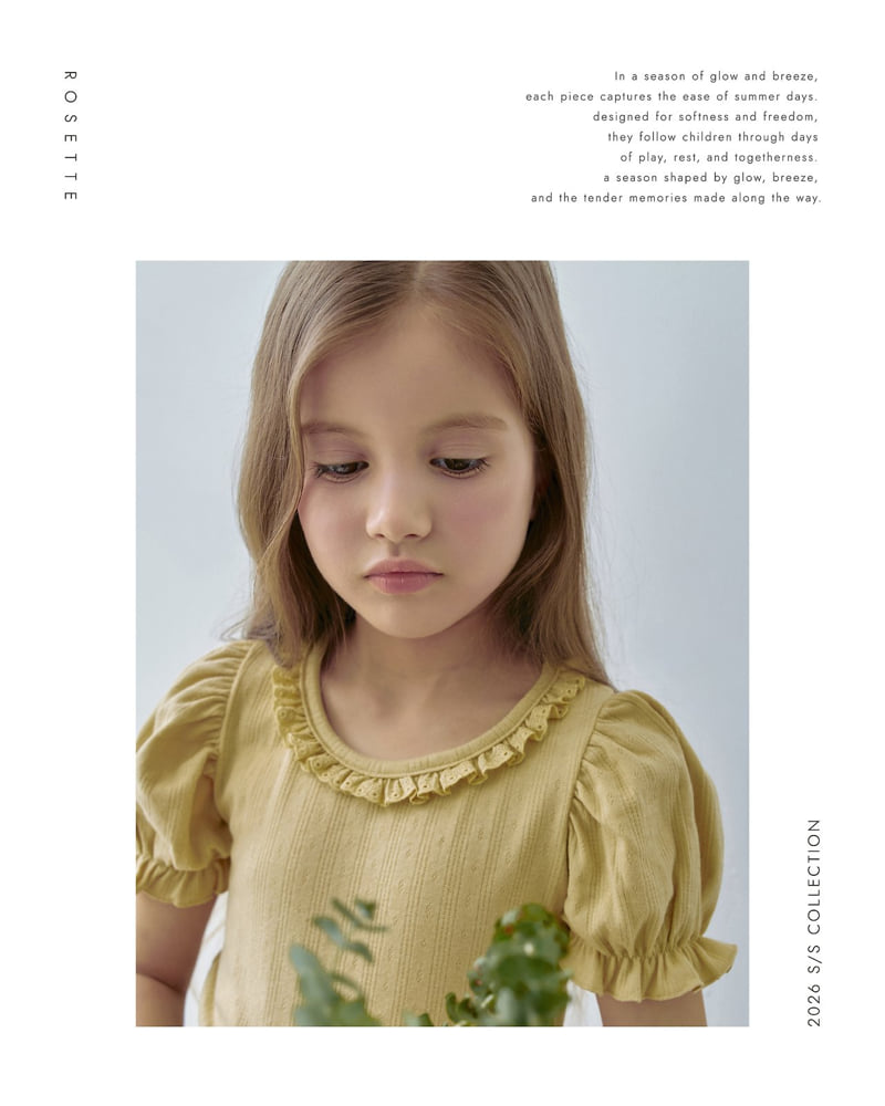 Rosette - Korean Children Fashion - #magicofchildhood - Blossom Tee