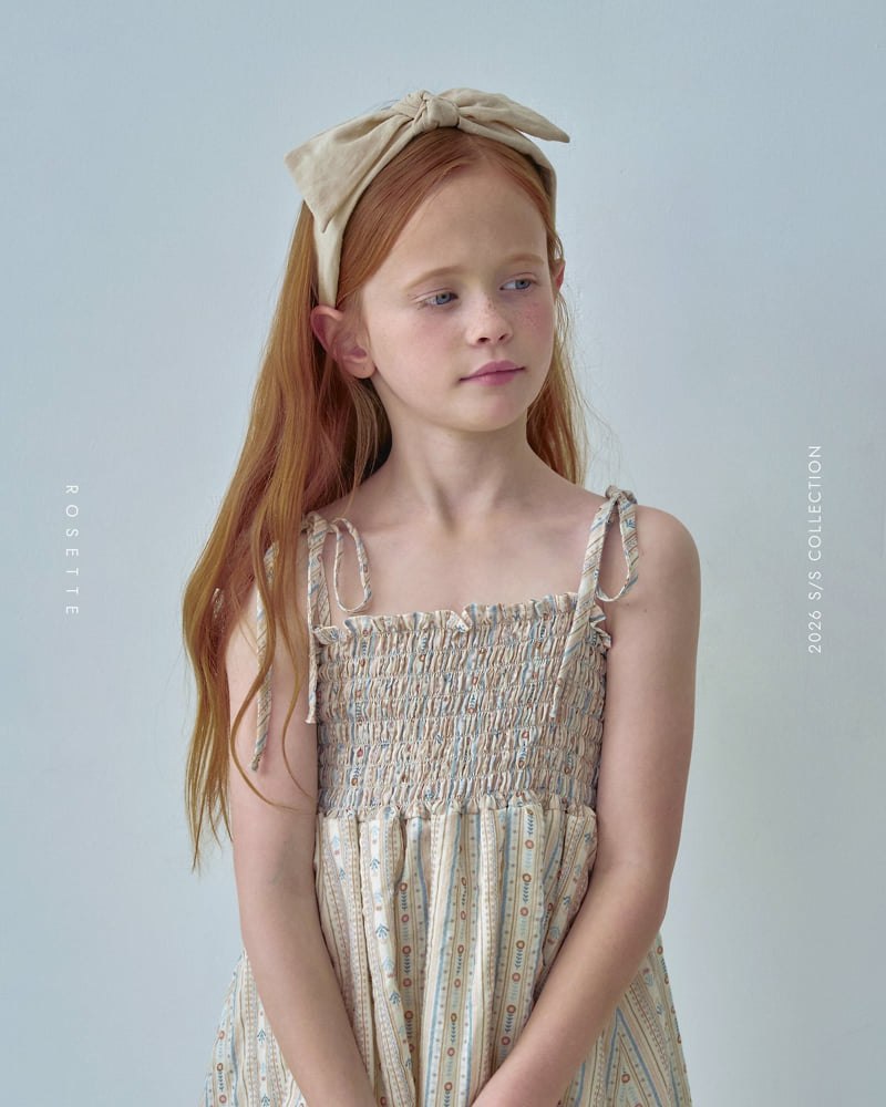 Rosette - Korean Children Fashion - #minifashionista - Ribbon Hairband - 4