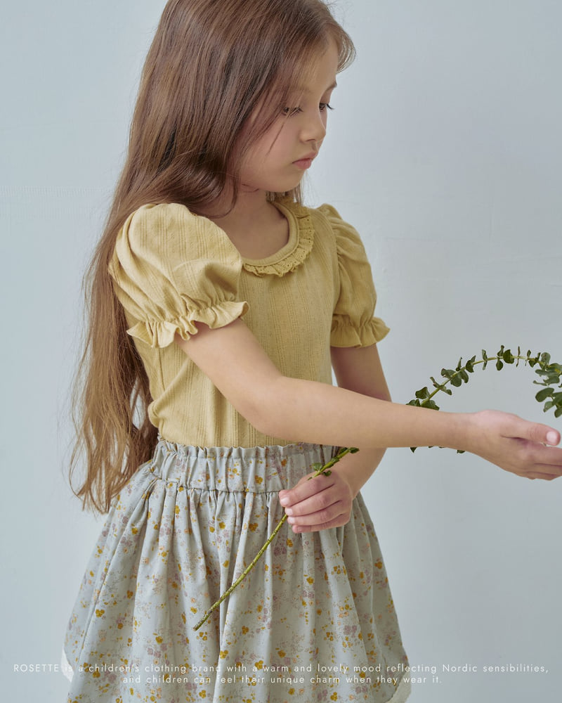 Rosette - Korean Children Fashion - #stylishchildhood - Blossom Tee - 6