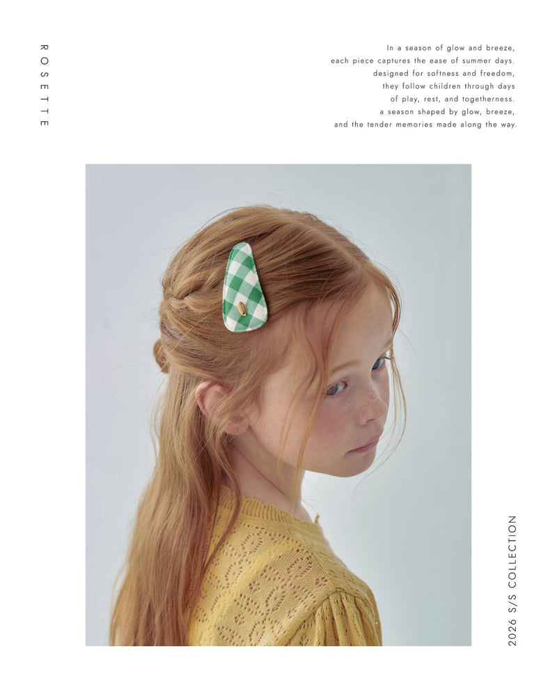 Rosette - Korean Children Fashion - #prettylittlegirls - Mari Hairpin Set - 4