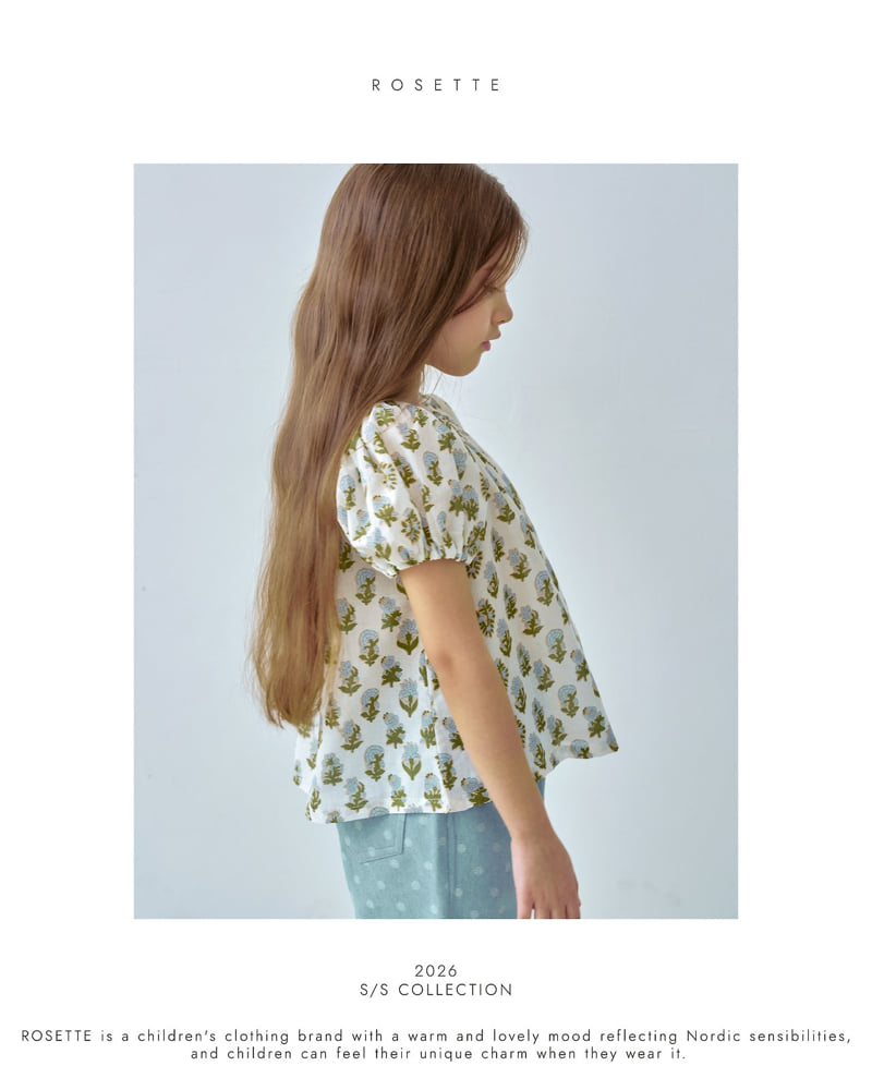 Rosette - Korean Children Fashion - #todddlerfashion - Peach Blouse - 12