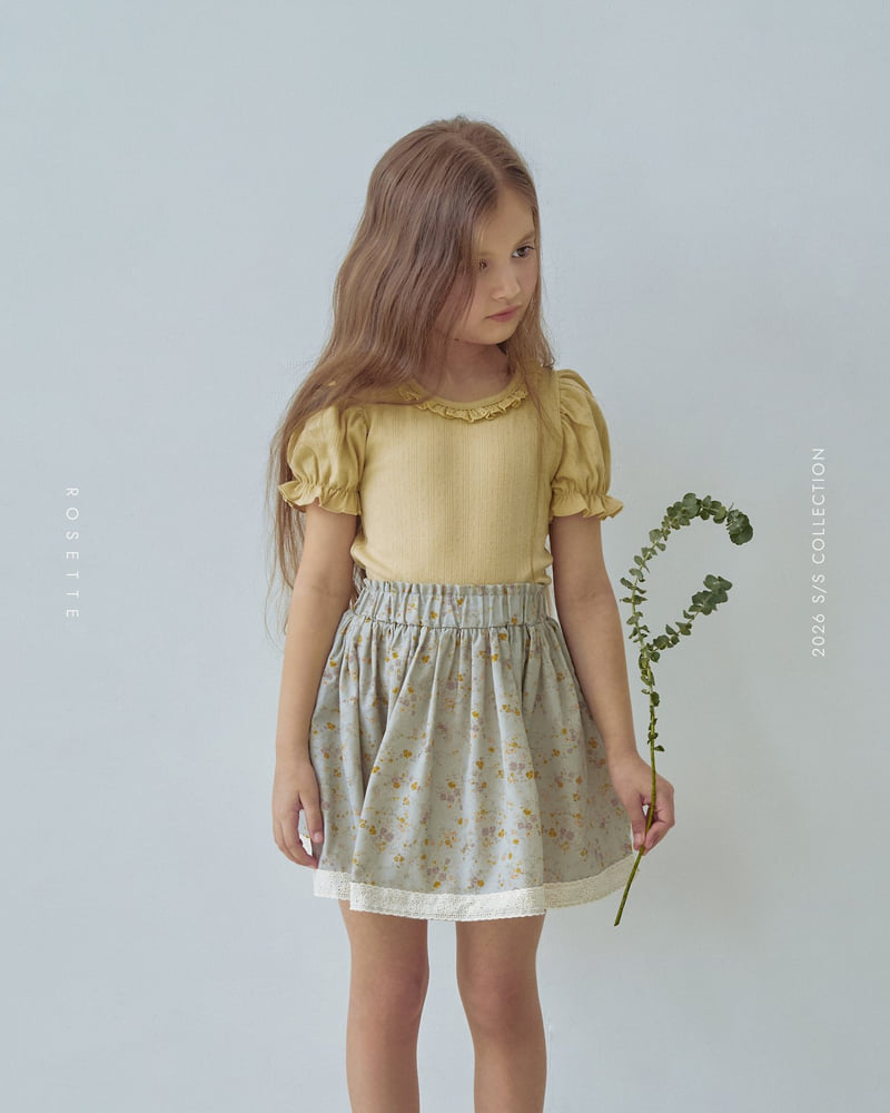 Rosette - Korean Children Fashion - #toddlerclothing - Blossom Tee - 5