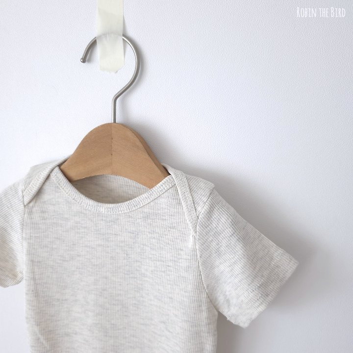 Saerobin - Korean Baby Fashion - #babyboutiqueclothing - Flowy Modal Short Sleeve Bodysuit - 8