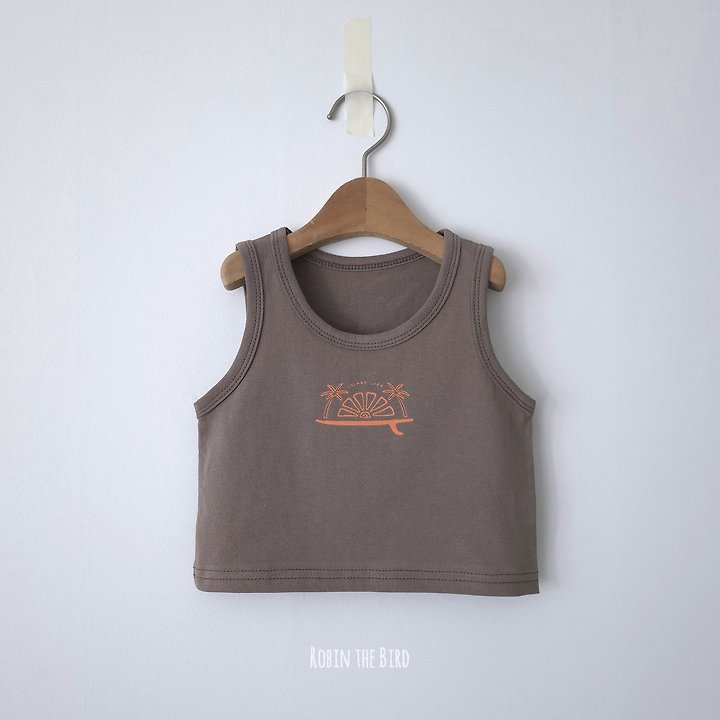 Saerobin - Korean Baby Fashion - #babyclothing - Island Sleeveless Tee - 2