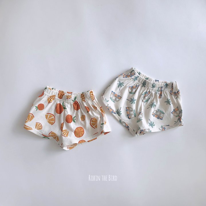 Saerobin - Korean Baby Fashion - #babyclothing - Tropical Shorts