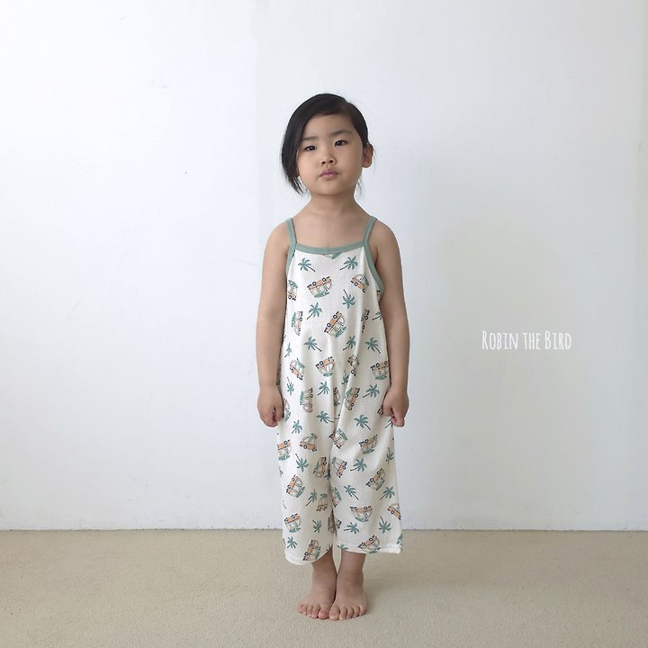 Saerobin - Korean Baby Fashion - #babyfever - Tropical Jumpsuit - 10