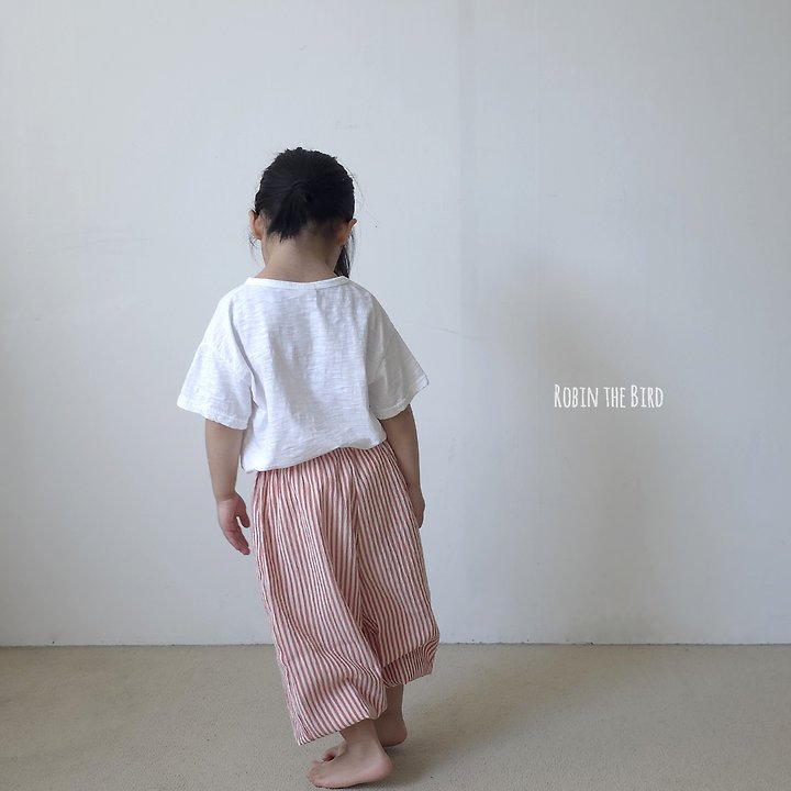 Saerobin - Korean Baby Fashion - #babyfever - Striped Sausage Wrinkle Pants - 3