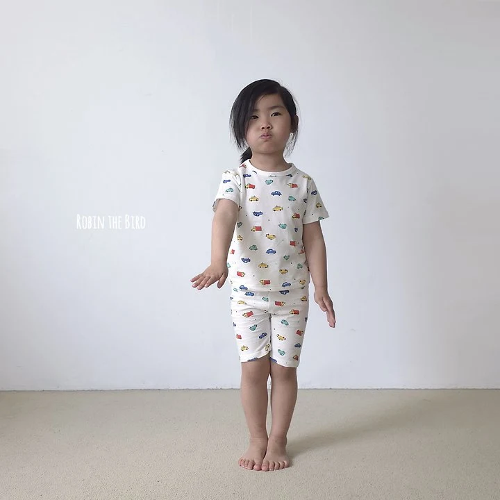 Saerobin - Korean Baby Fashion - #babygirlfashion - Single Short Sleeve Easywear - 7