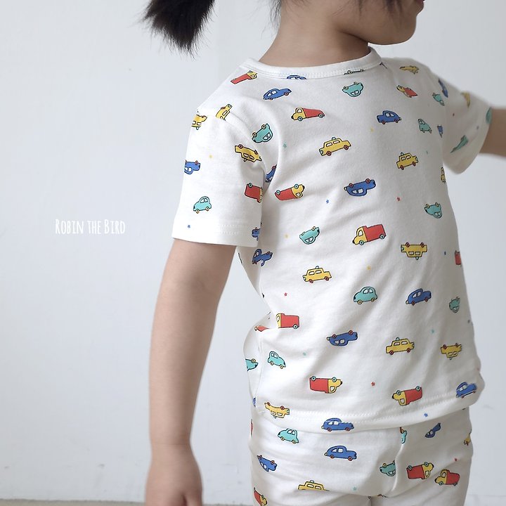 Saerobin - Korean Baby Fashion - #babylifestyle - Single Short Sleeve Easywear - 8