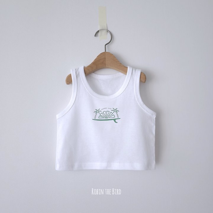 Saerobin - Korean Baby Fashion - #babyoninstagram - Island Sleeveless Tee - 7