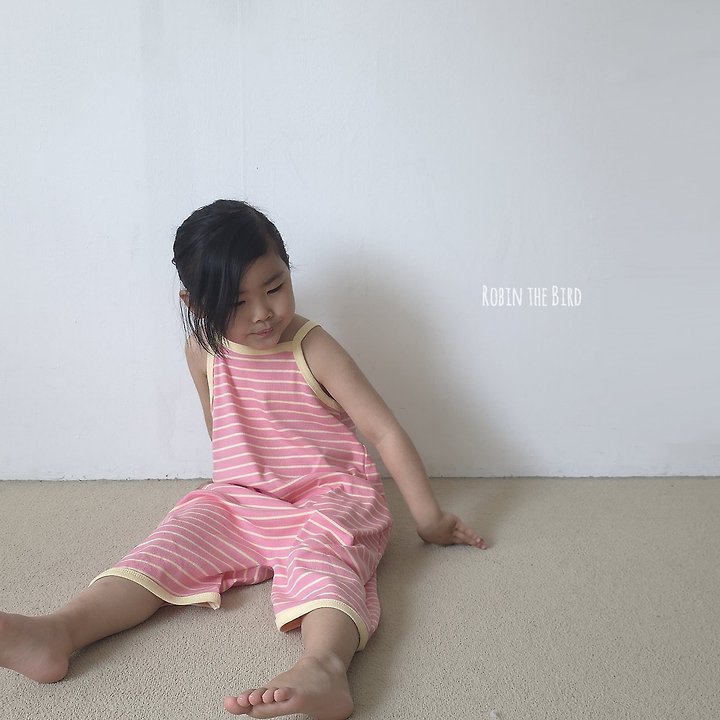 Saerobin - Korean Baby Fashion - #babyoninstagram - Striped Jumpsuit - 5