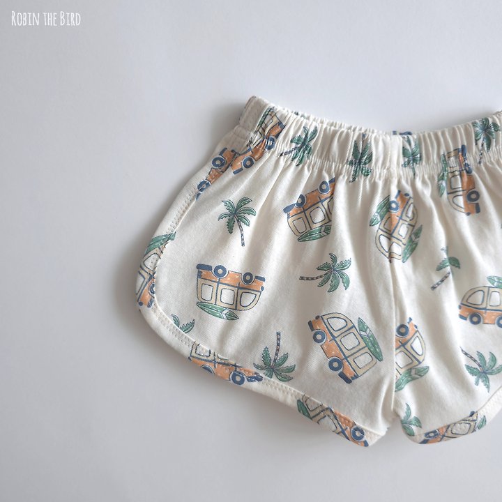 Saerobin - Korean Baby Fashion - #babyootd - Tropical Shorts - 7