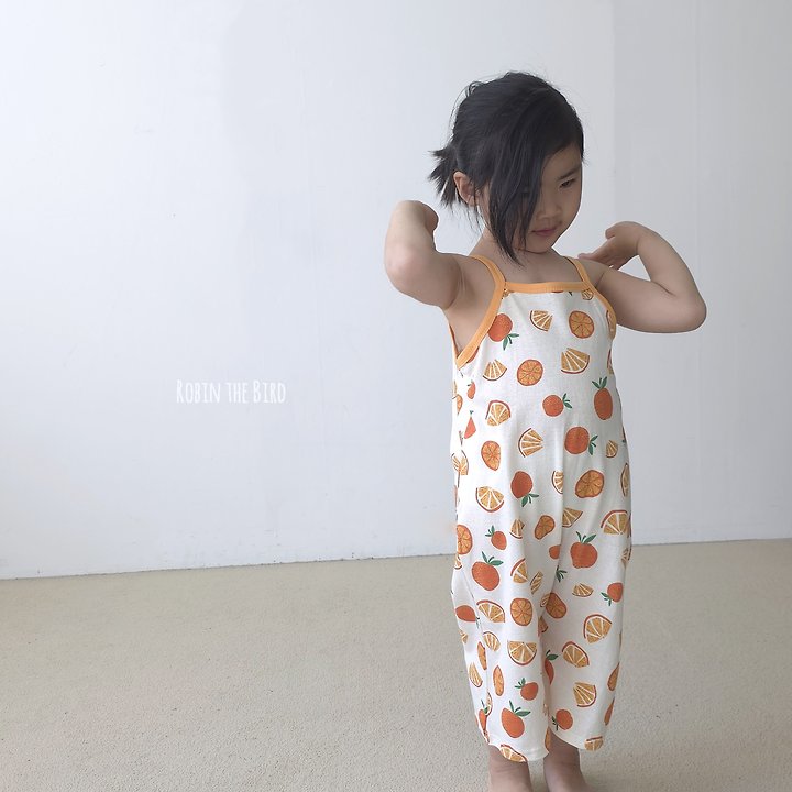 Saerobin - Korean Baby Fashion - #babyoutfit - Tropical Jumpsuit
