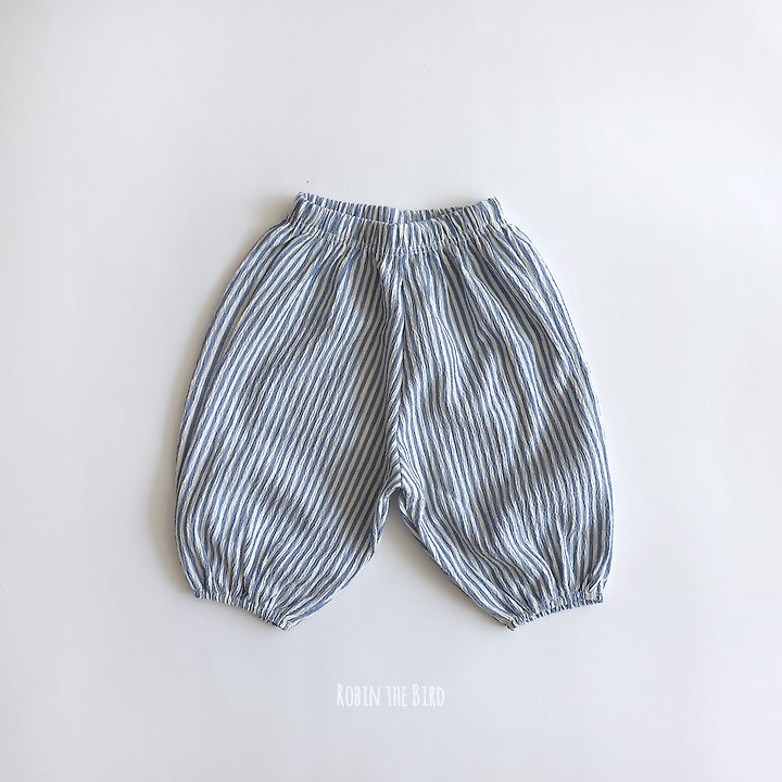 Saerobin - Korean Baby Fashion - #babywear - Striped Sausage Wrinkle Pants - 10