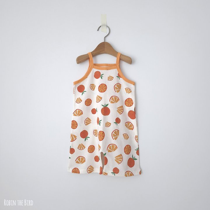 Saerobin - Korean Baby Fashion - #onlinebabyboutique - Tropical Jumpsuit - 3