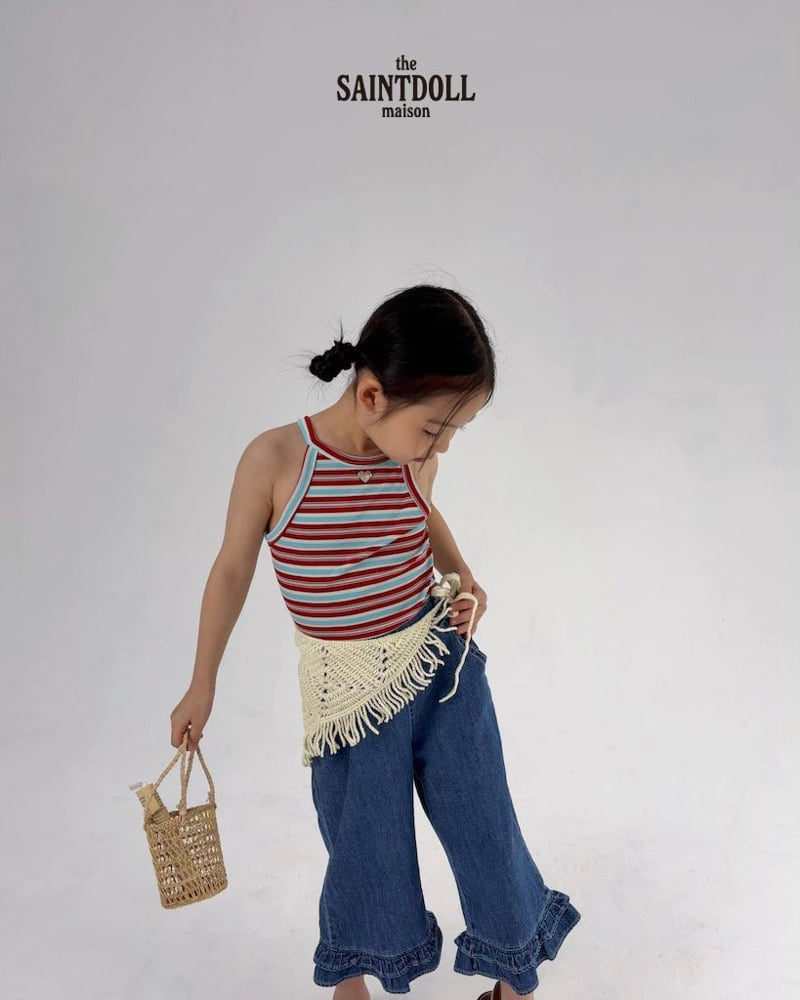 Saint Doll - Korean Children Fashion - #Kfashion4kids - Heart Halter Sleeveless - 8