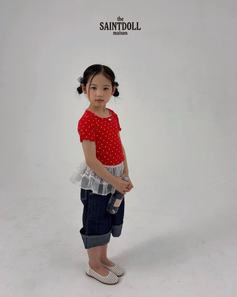 Saint Doll - Korean Children Fashion - #Kfashion4kids - Dot Square Tee - 11