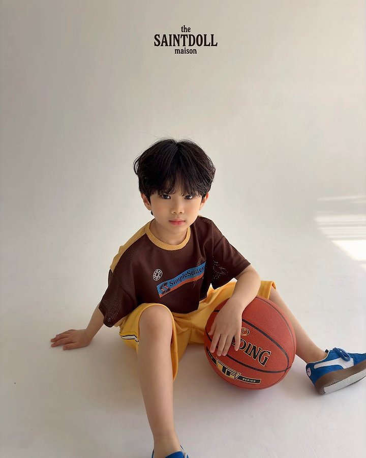 Saint Doll - Korean Children Fashion - #Kfashion4kids - Mesh Simple Loose Tee - 8