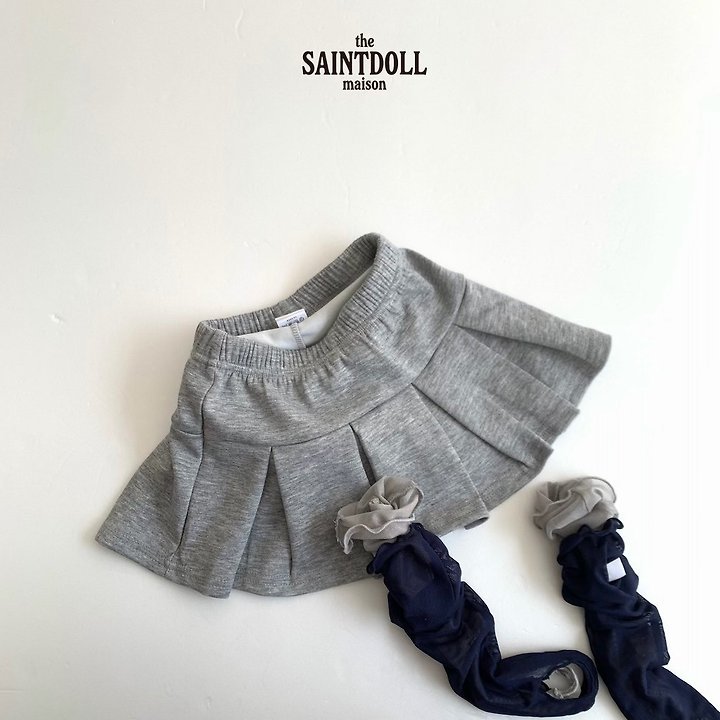 Saint Doll - Korean Children Fashion - #kidzfashiontrend - Pleated Skirt - 4