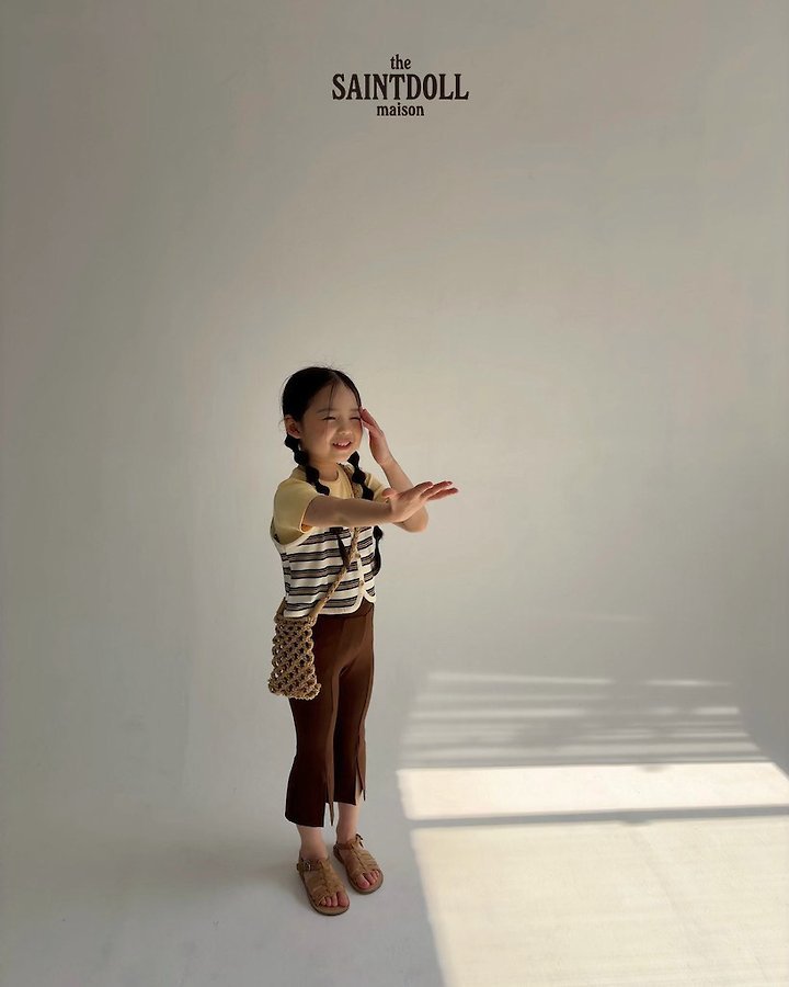 Saint Doll - Korean Children Fashion - #childofig - Summer Slit Bootcut Pants - 11