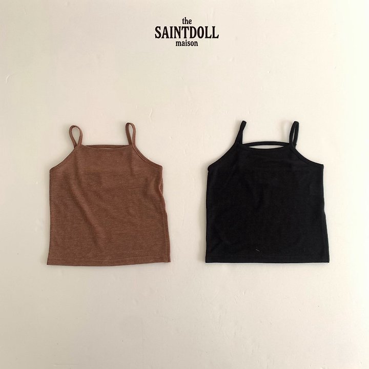 Saint Doll - Korean Children Fashion - #childofig - Linen Strap Sleeveless - 7