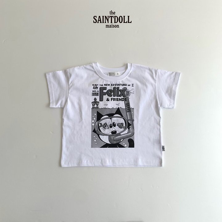 Saint Doll - Korean Children Fashion - #prettylittlegirls - Felix Tee - 4