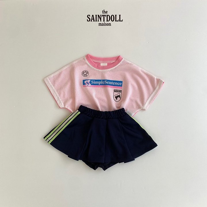 Saint Doll - Korean Children Fashion - #childofig - Mesh Crop Tee