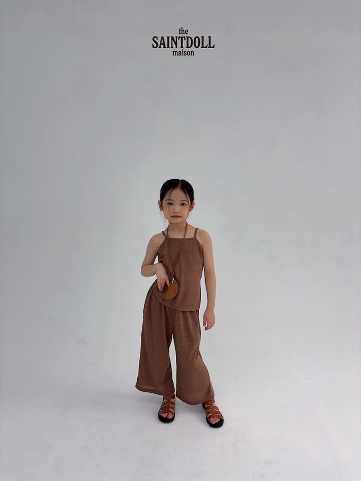 Saint Doll - Korean Children Fashion - #childrensboutique - Linen Strap Sleeveless - 9