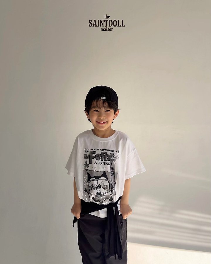 Saint Doll - Korean Children Fashion - #childrensboutique - Felix Tee - 6