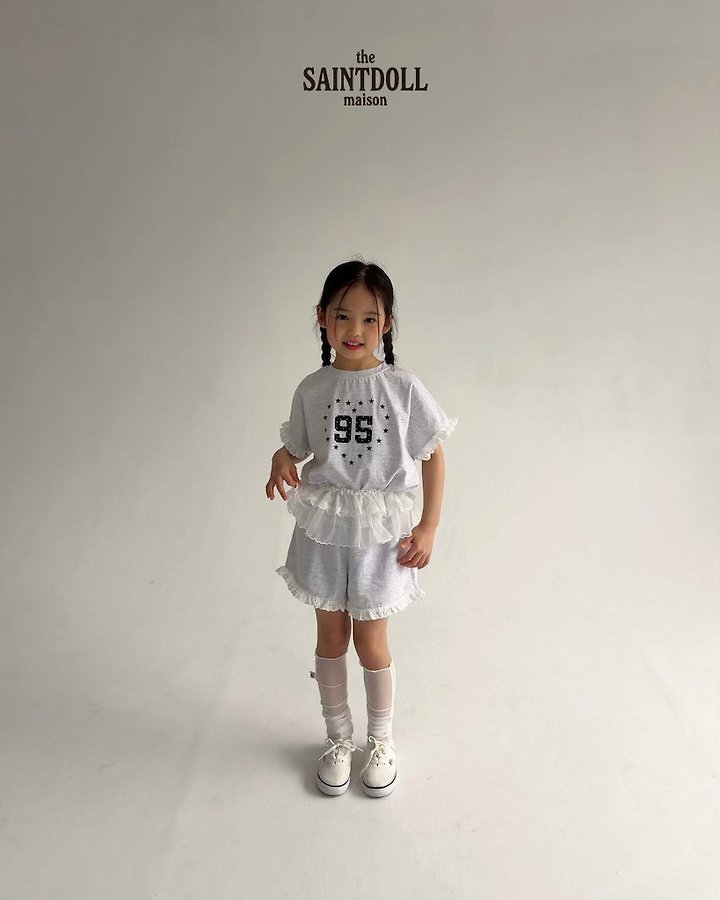 Saint Doll - Korean Children Fashion - #childrensboutique - Lace Two-Piece Set - 8