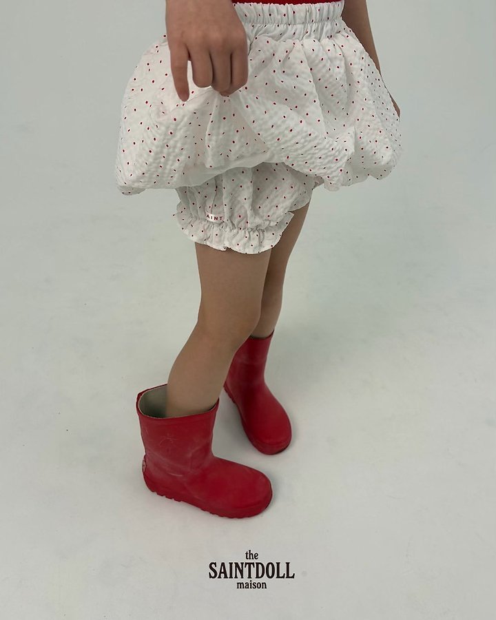 Saint Doll - Korean Children Fashion - #designkidswear - Dot Balloon Skirt - 8