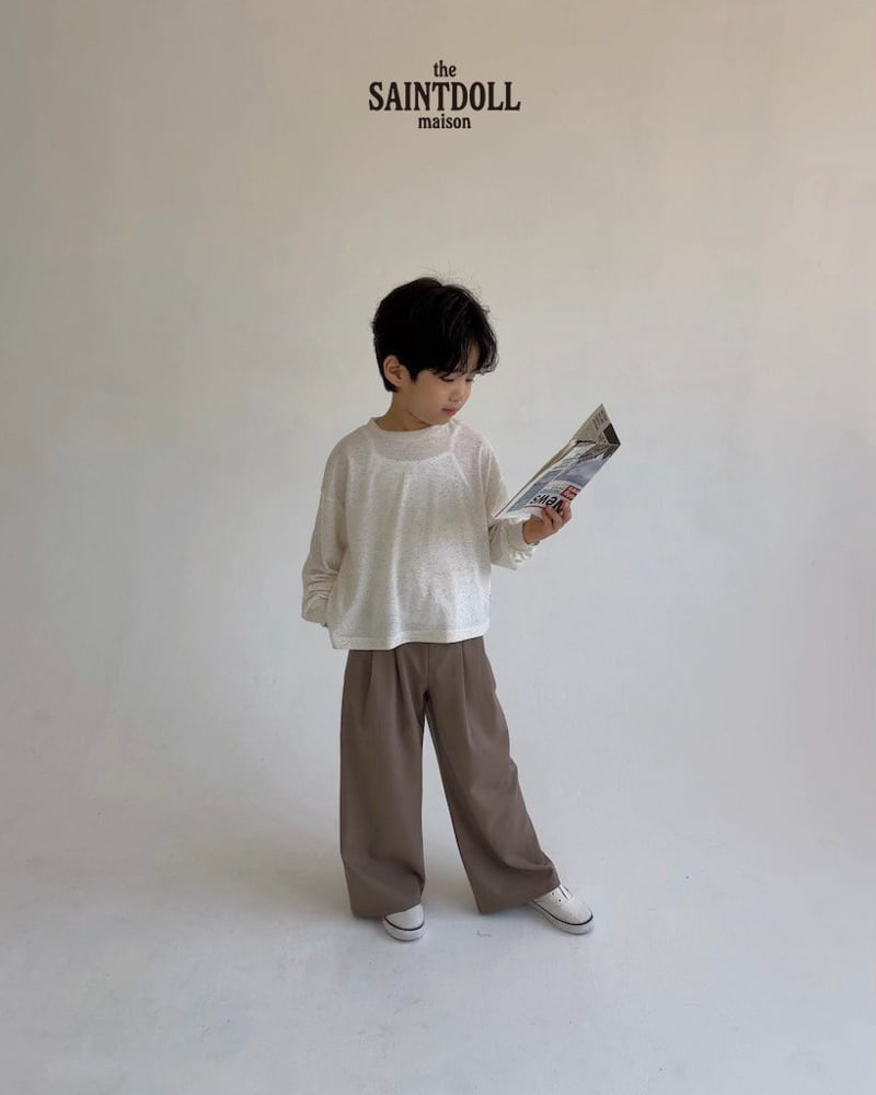 Saint Doll - Korean Children Fashion - #designkidswear - Inner Strap Sleeveless - 8