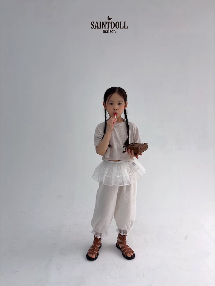 Saint Doll - Korean Children Fashion - #designkidswear - Laura Frill Pants - 11