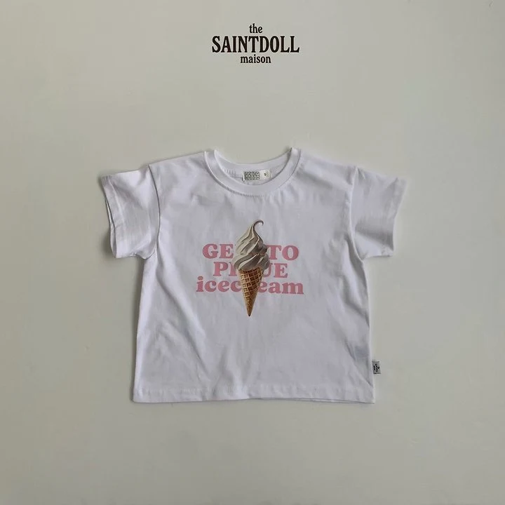 Saint Doll - Korean Children Fashion - #designkidswear - Gelato Tee - 4