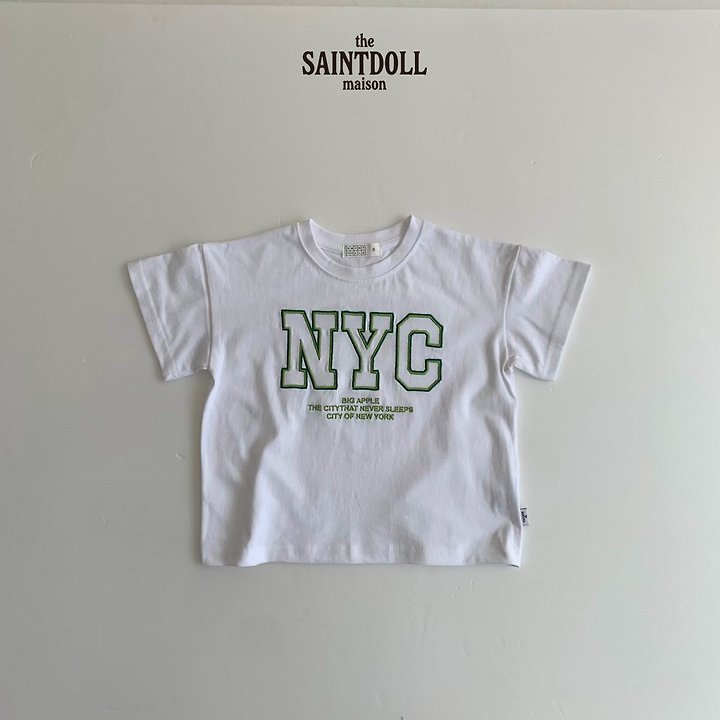 Saint Doll - Korean Children Fashion - #designkidswear - NYC Embroidered Tee - 4