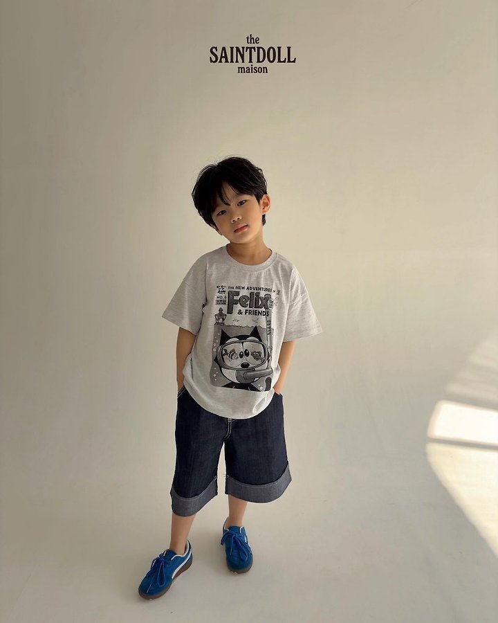 Saint Doll - Korean Children Fashion - #fashionkids - Non-Fade Roll-Up Pants - 7