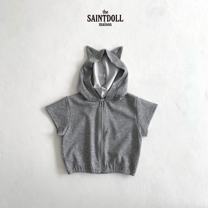 Saint Doll - Korean Children Fashion - #discoveringself - Kitty Hoodie Zip-Up - 4