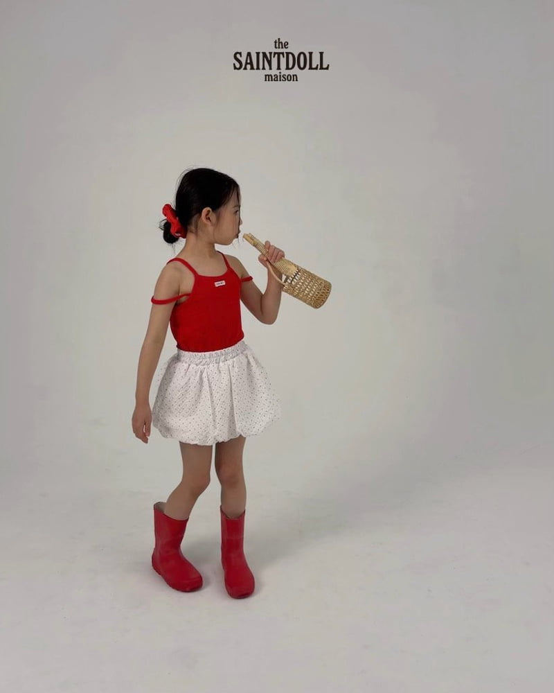 Saint Doll - Korean Children Fashion - #fashionkids - Maison Double Strap Sleeveless - 7